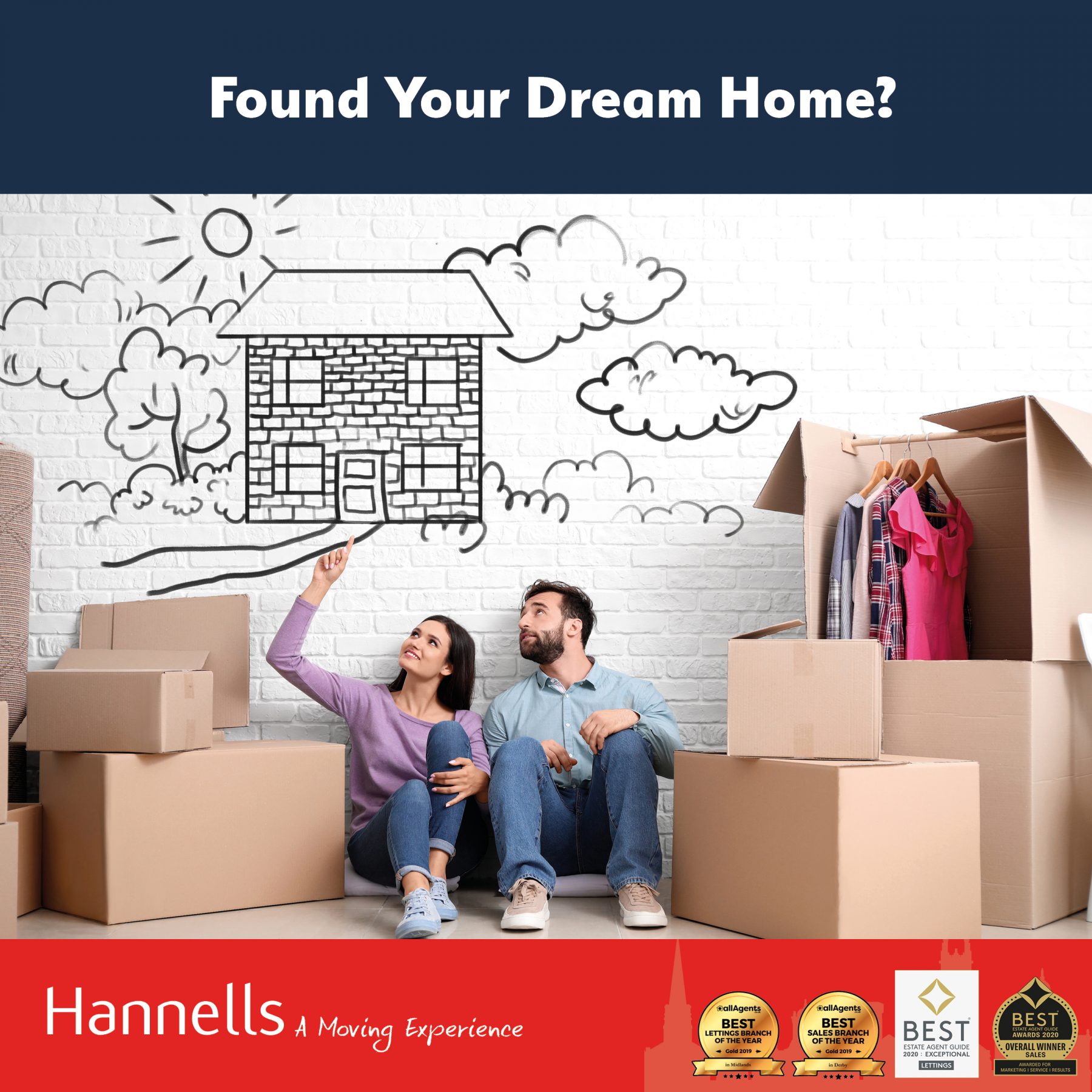 Found Your Dream Home? Hannells Estate Agents Derby