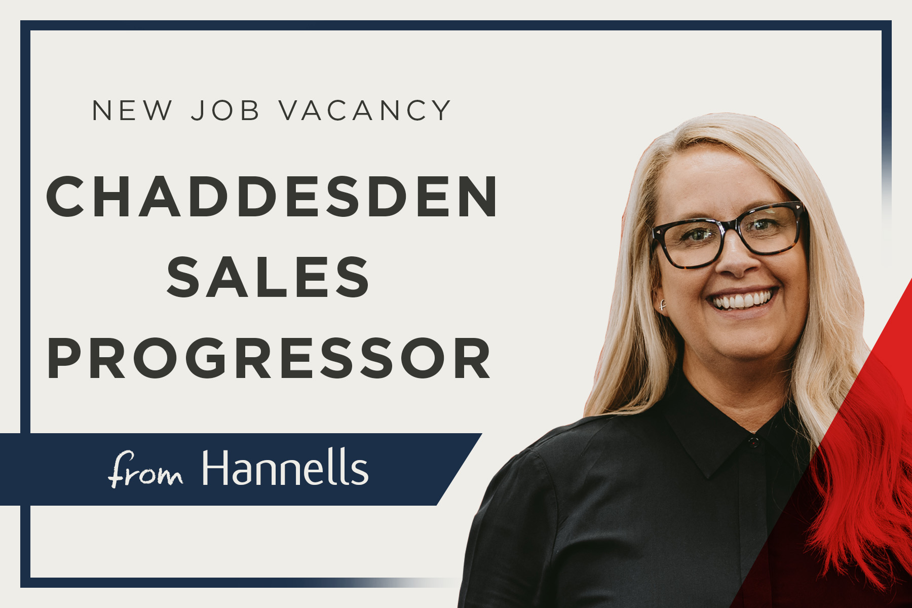 We Have Vacancies! Estate Agents in Derby Hannells